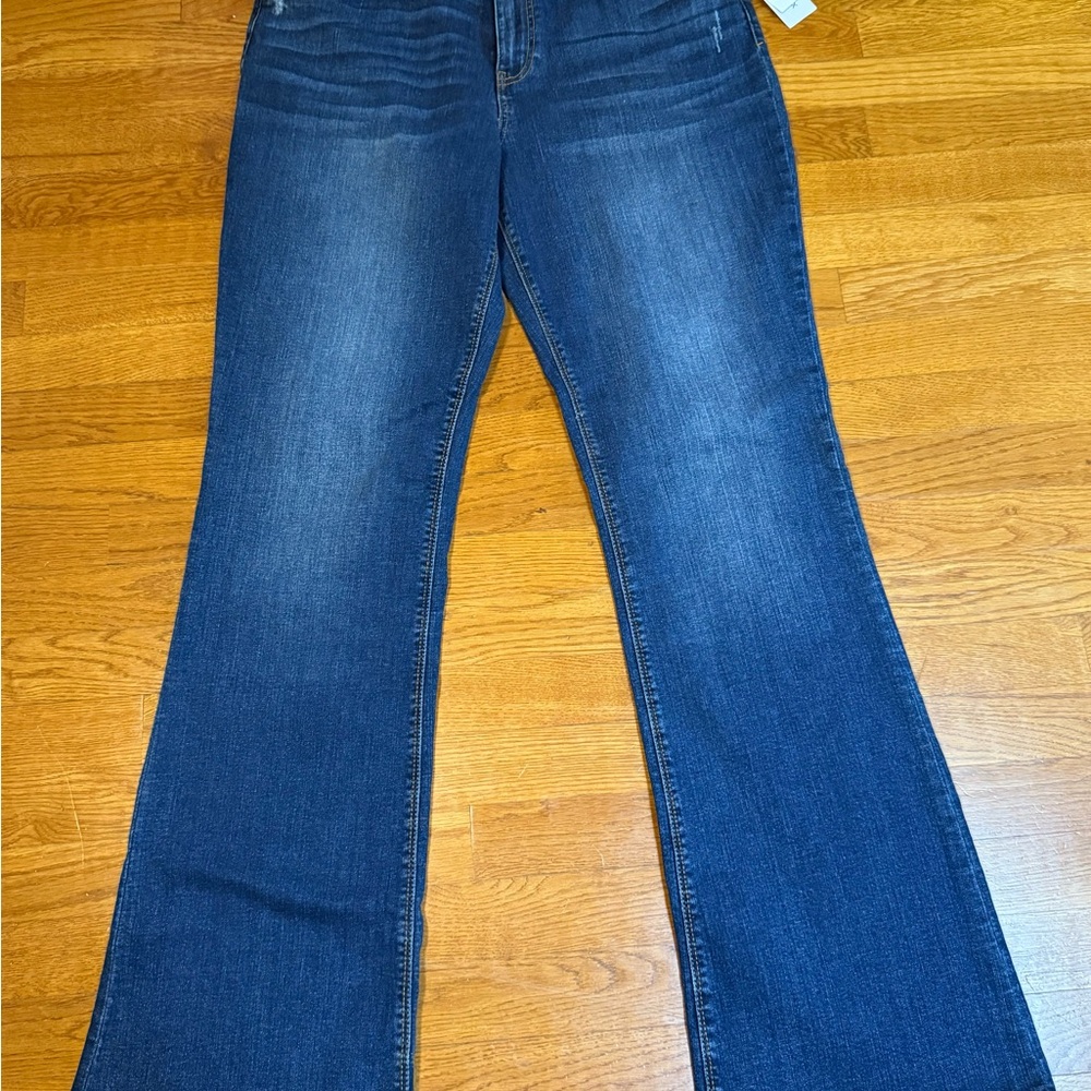 Kut from the Kloth Dark Blue Flare Jeans